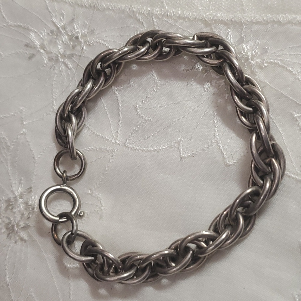 Silver chain bracelet Germany. DX764